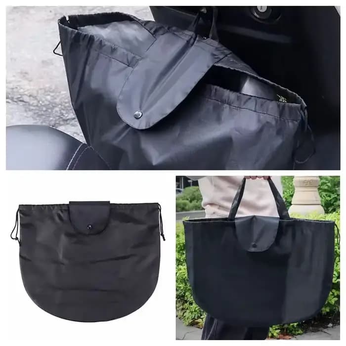 Sac de rangement portable pour casque intégral/demi-visage de moto