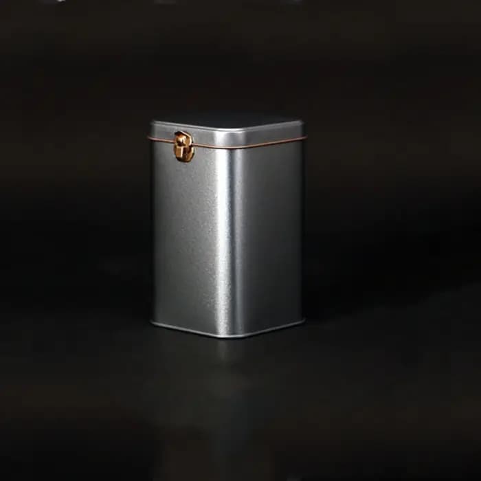 Boîte à thé en métal de Style européen avec serrure