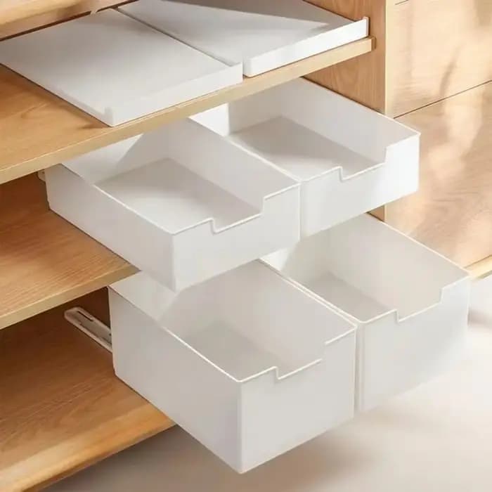 Organisateur de tiroir d'armoire coulissant Portable