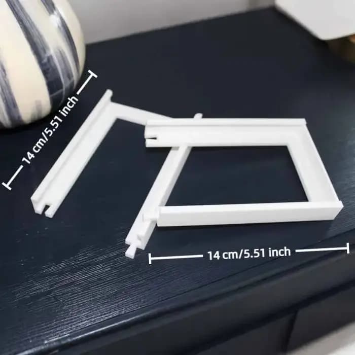 Organisateur de couvercles de gobelets sous l'armoire, support de rangement pour 3 couvercles, range