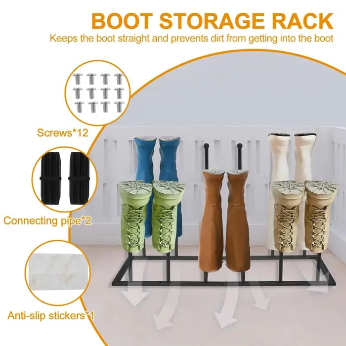 Support multifonctionnel pour botte en métal T1