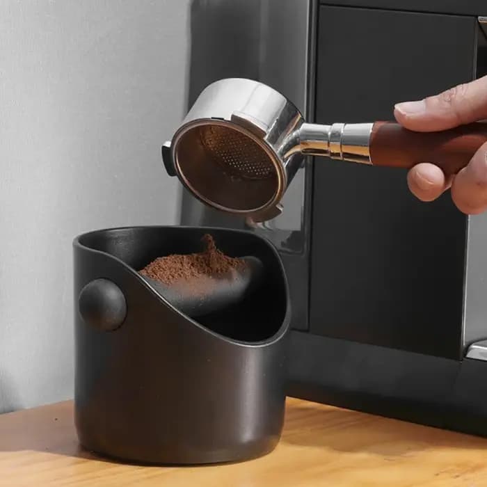 Boîte à café anti-dérapante pour marc d'espresso