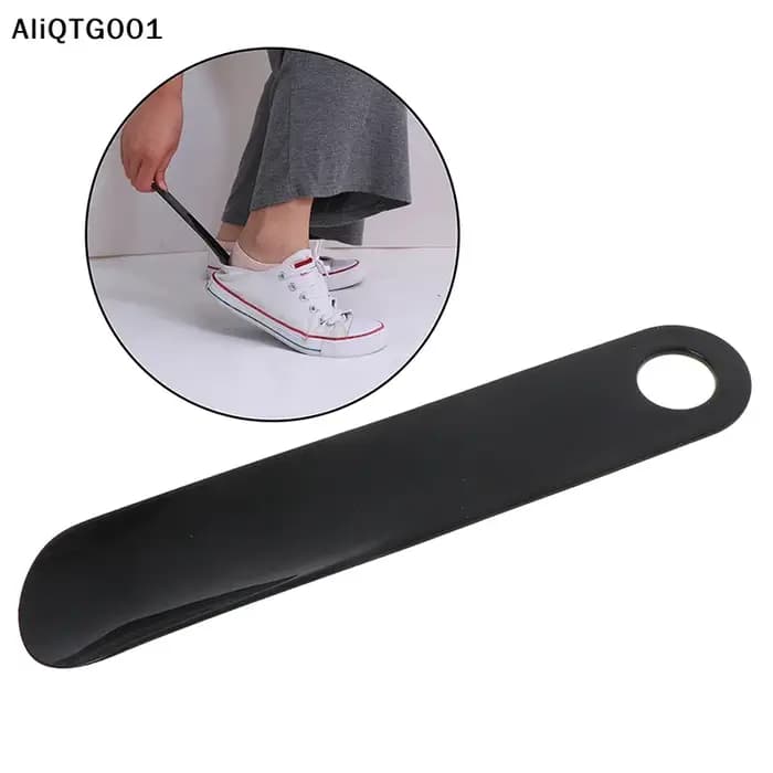 Chausse-pied en plastique noir portable et durable
