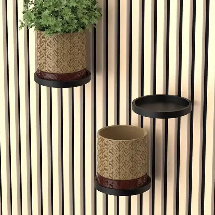 Étagère flottante sans perçage pour panneau acoustique