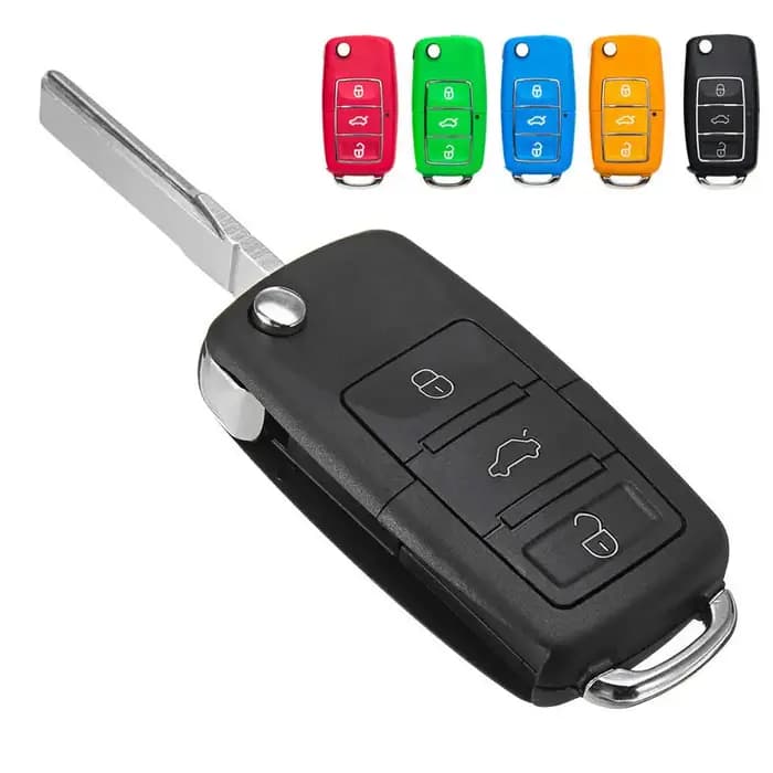 Nouveau Mini clé de voiture cachée créative factice coffre-fort compartiment Secret boîte de rangement vide