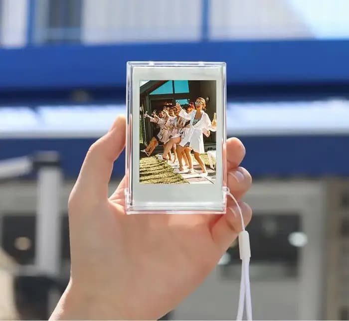 Fujifilm-Boîte de rangement pour papier photo, 3 pouces, pour appareils photo, portable, 1 pièce