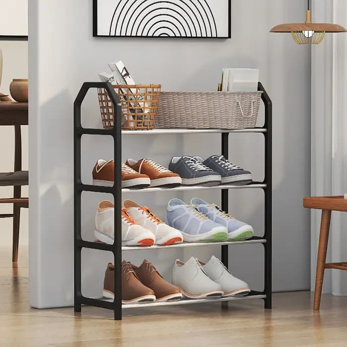 Étagère à chaussures Simple et créative à 4 étages