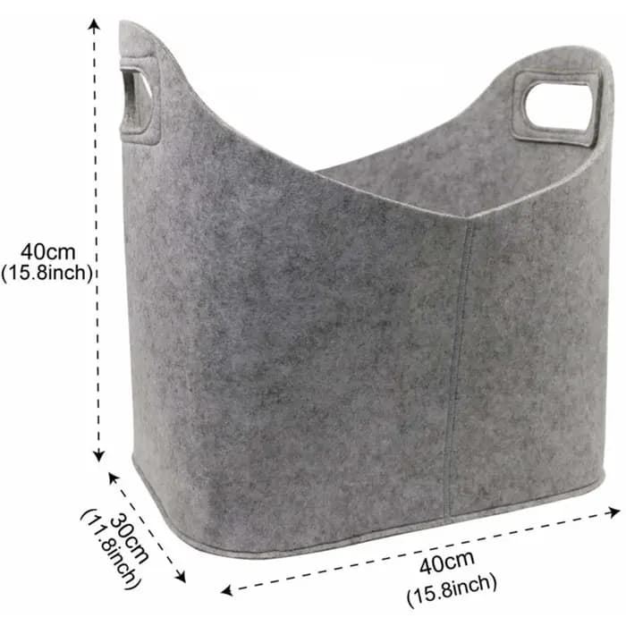 Panier de rangement en feutre