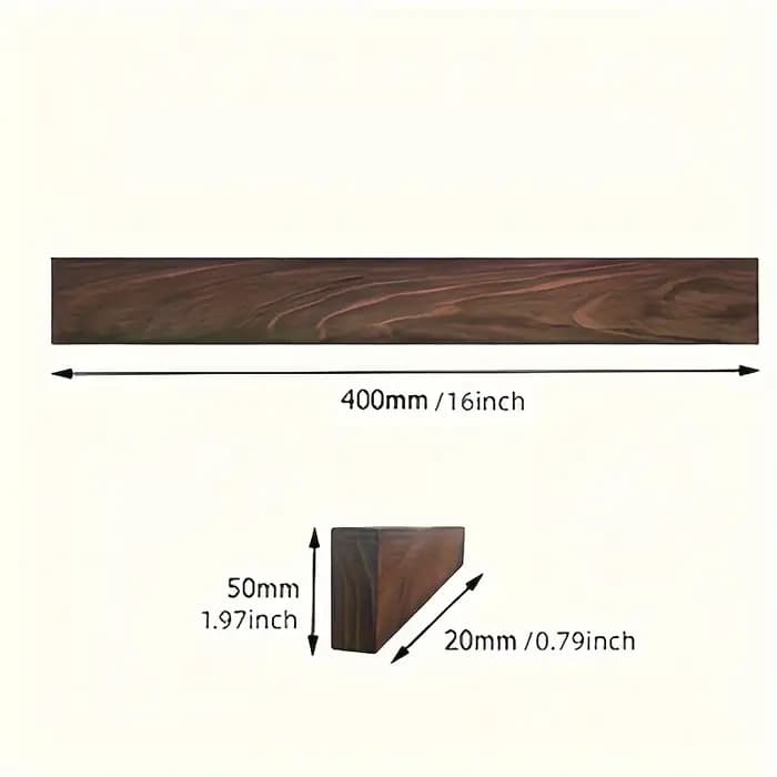 Porte-couteau magnétique mural, 1 pièce, 16 pouces, brochure, bande de couteau magnétique, couteau m