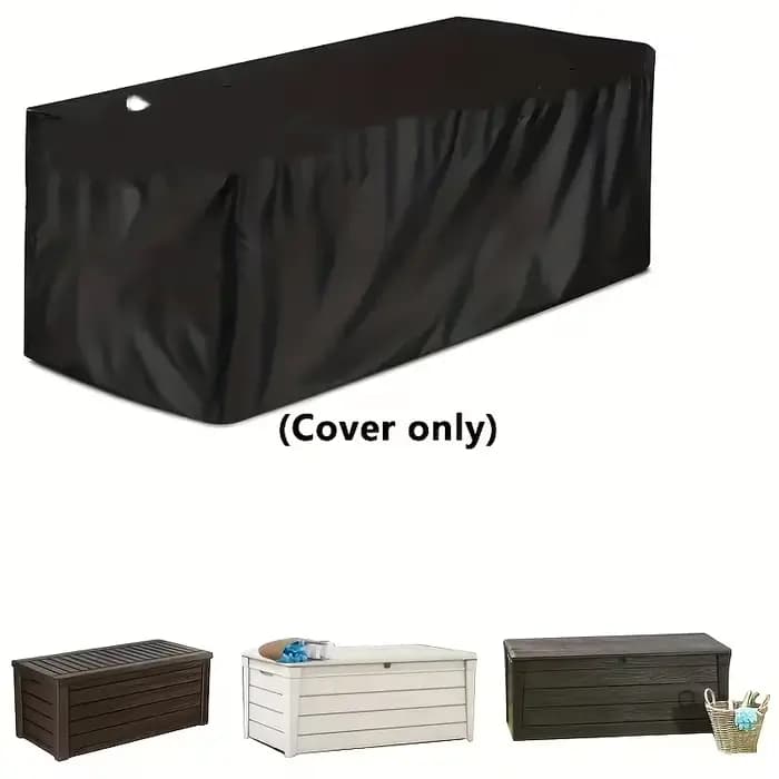 Housse de protection pour coffre de rangement extérieur 210D imperméable