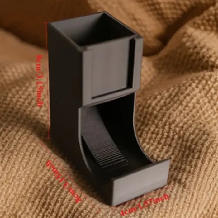 Support de rangement pour capsules de café Nespresso avec compartiments superposés et emplacements pour étiquettes