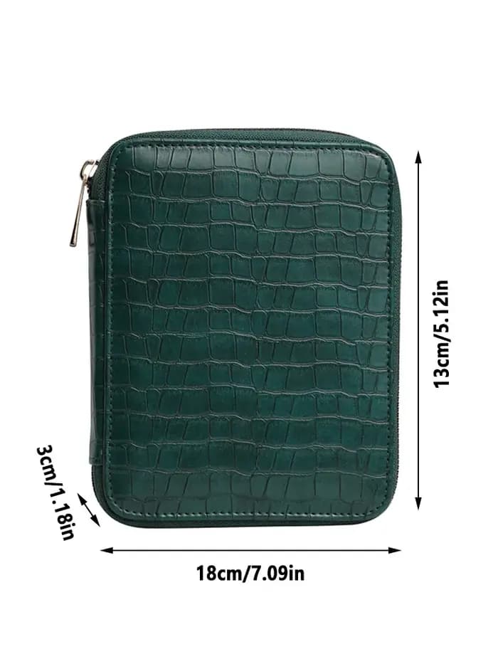 Sac de rangement d'aiguilles à tricoter Portable