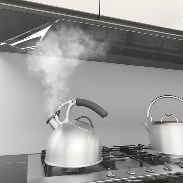 Autocollant Anti-Vapeur pour armoire suspendue de cuisine