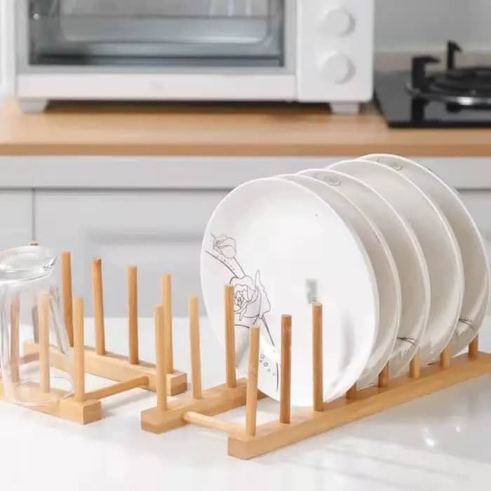 Étagère de rangement en bois pour cuisine