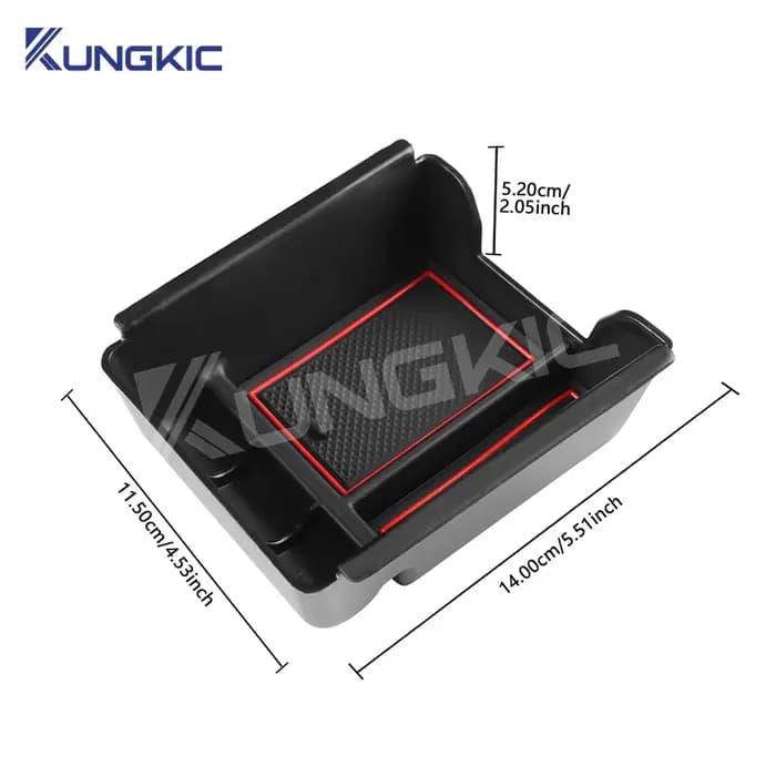 Pour Dacia Duster 3 2024 2025 2026 Boîte de rangement pour accoudoir de console centrale de voiture Accessoires auto