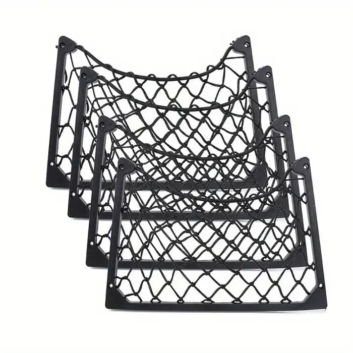 Grand étagère de rangement en maille élastique