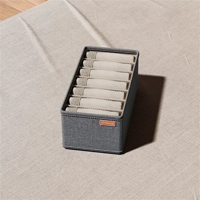Boîte de rangement multifonctionnelle à tiroirs pour sous-vêtements, organiseur de tri pour chausset