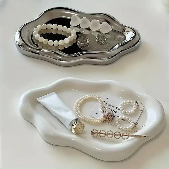 Plateau de rangement de bijoux Simple