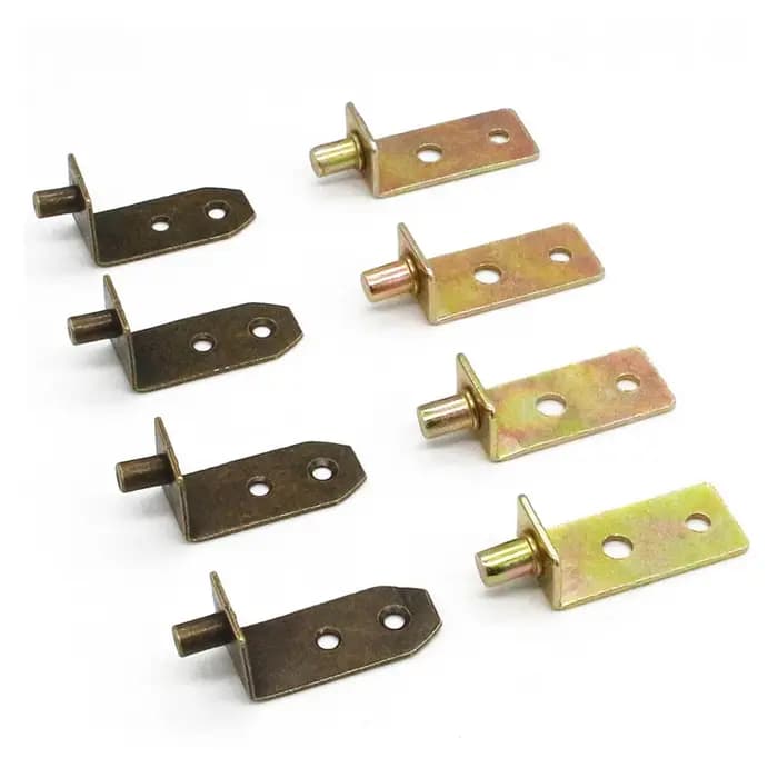 Support d'étagères en fer, 4 pièces, 5mm/6mm