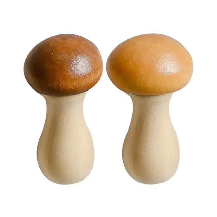 Repose-baguettes en bois, 2 pièces, support de rangement en forme de champignon, porte-baguettes créatif, cadeau, fournitures de cuisine chinoise
