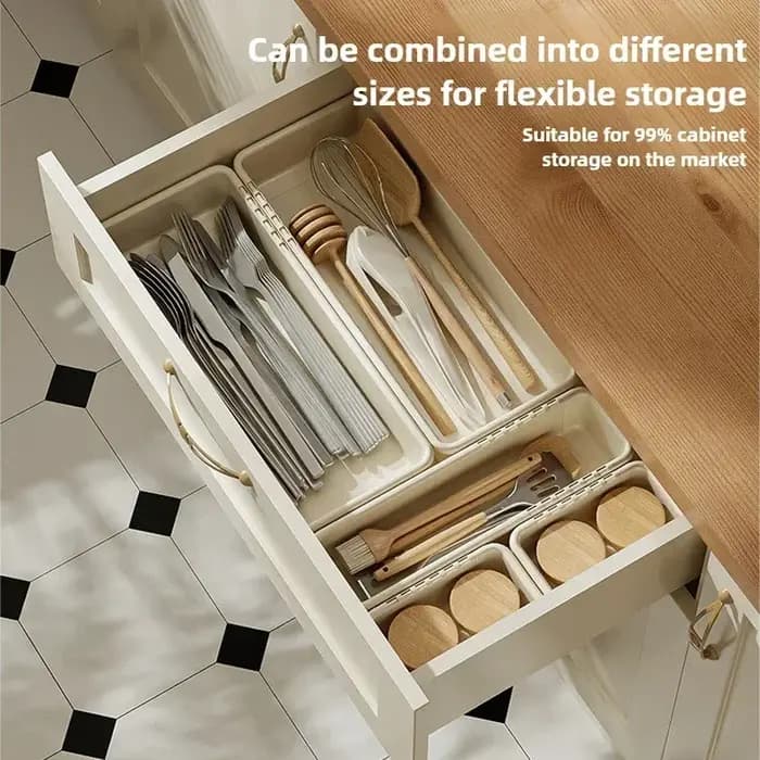 Boîte de rangement de séparation évolutive