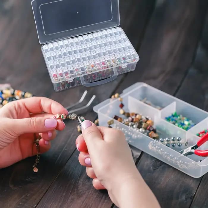 Boîtes de rangement pour peinture au diamant