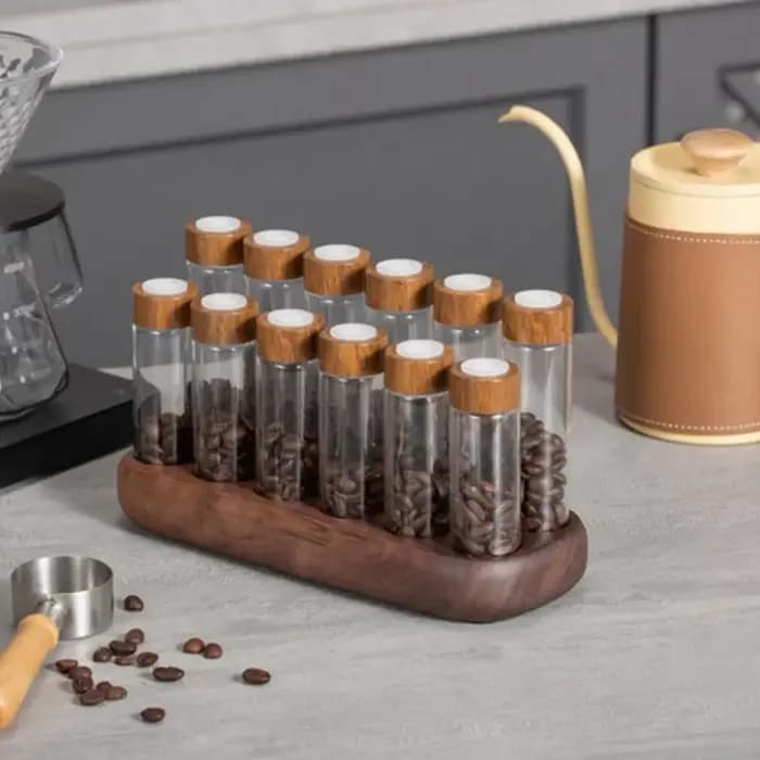 Conteneur de stockage de grains de café