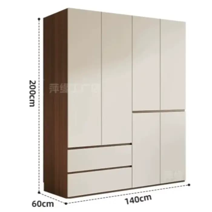 Armoire haute de luxe avec miroir