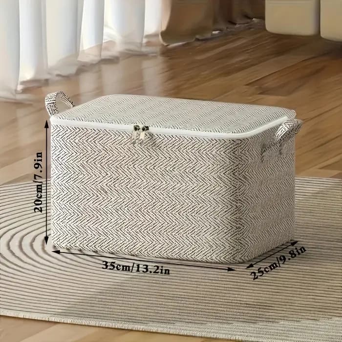 Housse de rangement spacieuse et imperméable - Organisateur en tissu non tissé durable pour vêtement