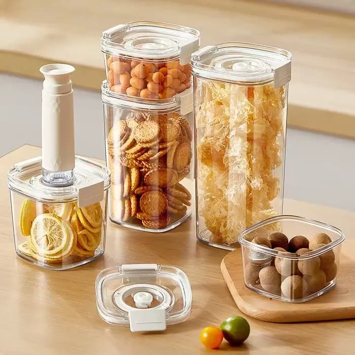 Récipient scellé sous vide pour grains de café électriques