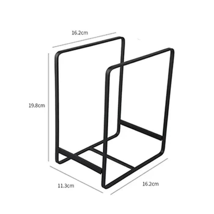 Étagère de rangement superposée pour assiettes de cuisine