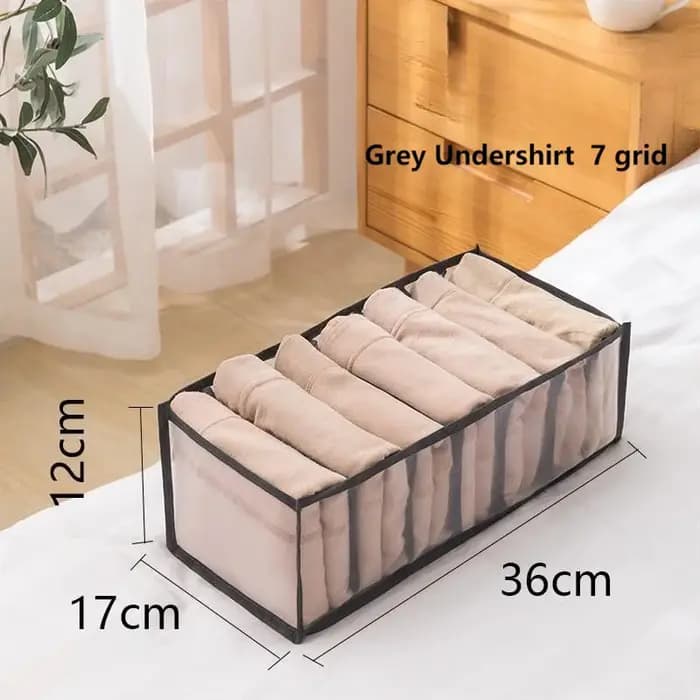 MELEvalual-Boîte de rangement pliable pour sous-vêtements