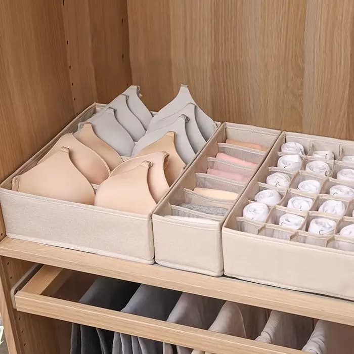 Tiroir sous-vêtements chaussettes soutien-gorge boîte de rangement vêtements organisateur