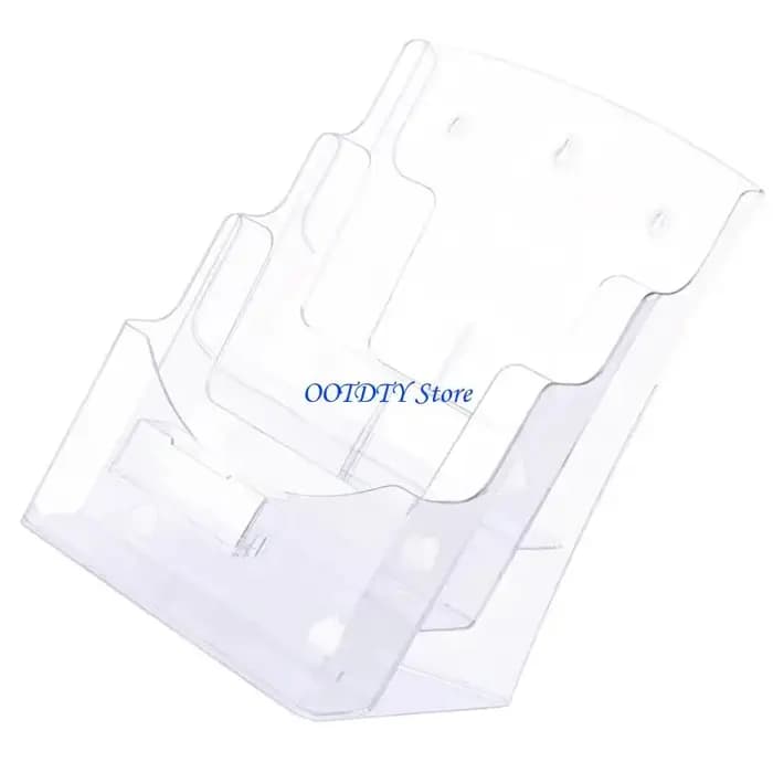 Organisateurs acryliques 367A empilables adaptés aux magazines aux brochures
