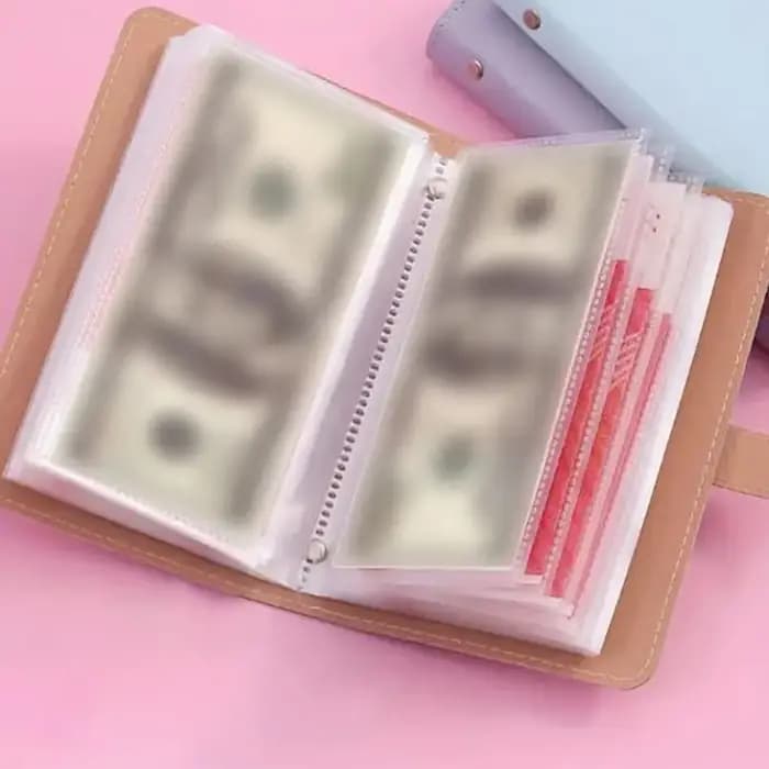 Carnet de rangement pour billets de banque de très grande capacité