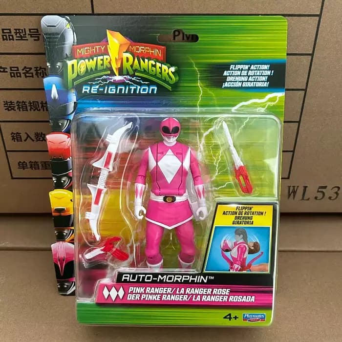Figurines Mighty Morphin Power Rangers Re-Ignition Auto-Morphin Rita Repulsa Goldar Putty Patroller, Jouets de collection et ornements