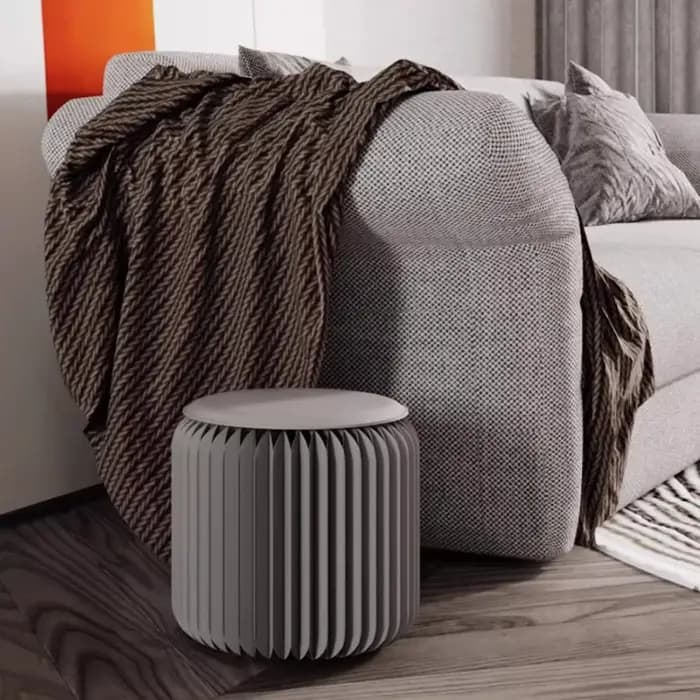 Tabouret pliant en papier Kraft, meubles design permettant de gagner de l'espace, tatami japonais portable, tabouret à langer pour chaussures de maison, balcon extérieur, loisirs