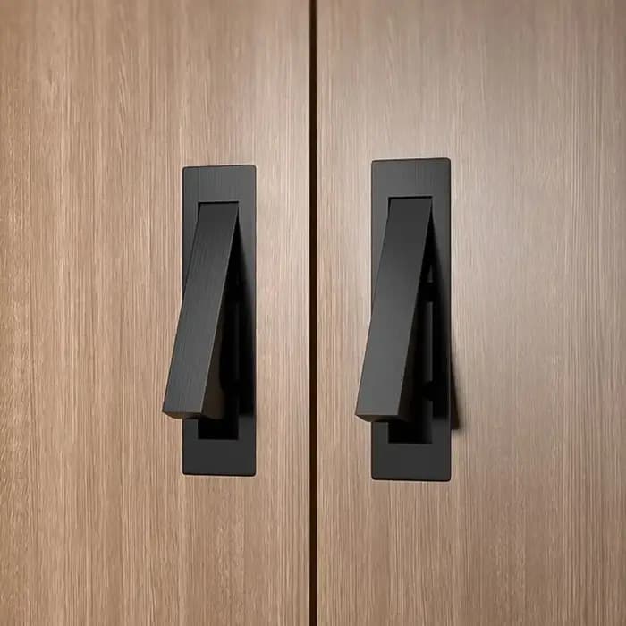 Poignée de porte d'armoire en acier inoxydable