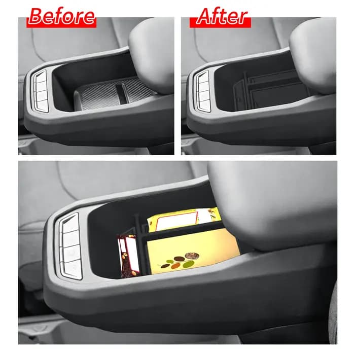 Boîte de rangement pour accoudoir de voiture Kia EV3 2024-2026
