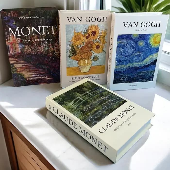 Boîte de rangement de faux livres de luxe Open Paris