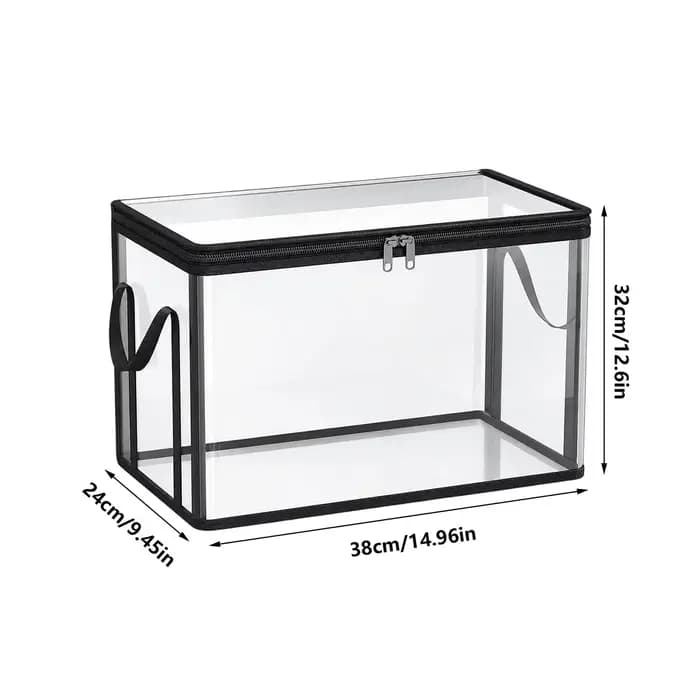 Boîte de rangement pour livres, grande capacité, avec poignées et couvercles, bacs de rangement empilables, boîte pour vêtements, jouets, collations, literie, vêtements, maison, chambre à coucher