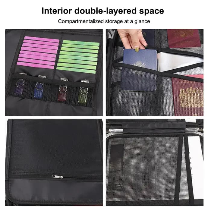 5200 ℉ Organisateur de documents ignifuge avec serrure
