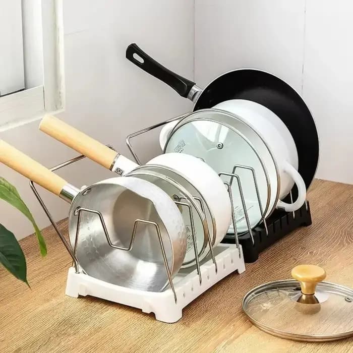 Support de rangement extensible pour casseroles et poêles