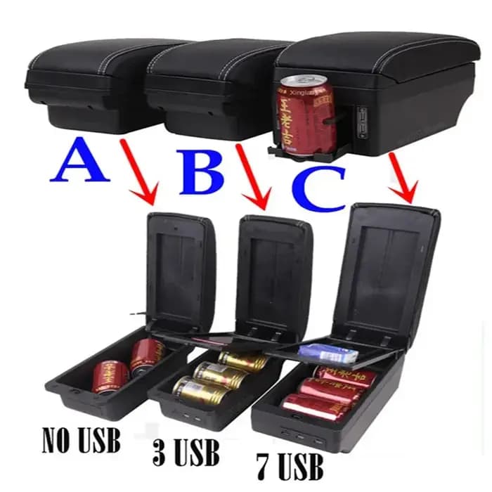 Boîte d'accoudoir pour Suzuki Swift 2005 – 2024