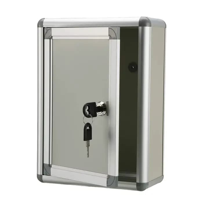 Boîte à courrier murale en alliage d'aluminium de 11 pouces