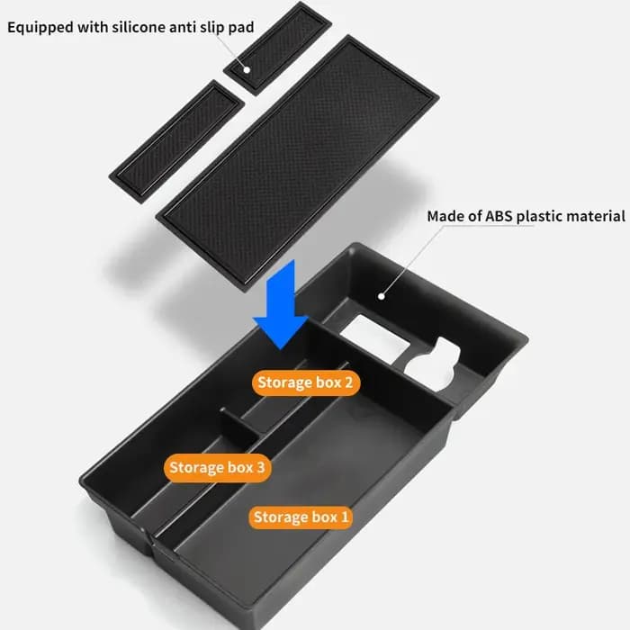 Boîte de rangement pour accoudoir de console centrale Lexus ES 2022-2025