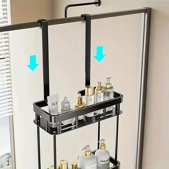 Panier de rangement suspendu pour salle de bain