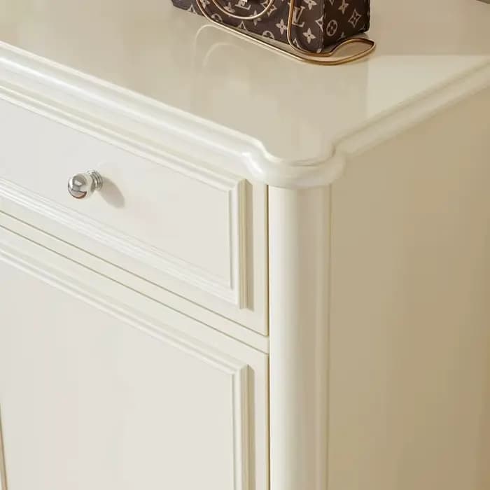 Meubles de rangement de luxe blancs pour chaussures