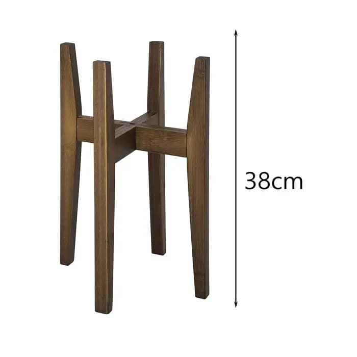Support de Plante Réglable en Bois Massif pour Balcon, Intérieur, Extérieur, Jardinage, Cadeaux, Pots de Différentes Tailles, Salon