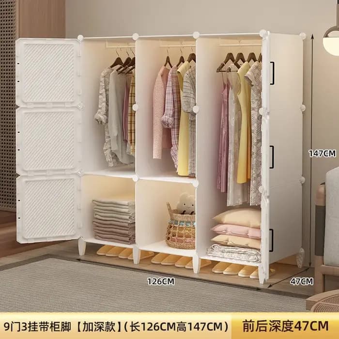 Meubles tendance : Étagères de rangement portables pour placards